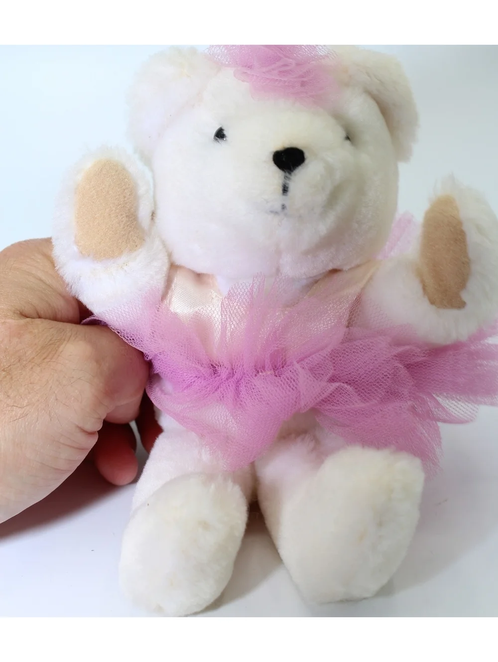 Vintage 1980s Russ Berrie Teddy Bears 817 & 820 Ballerina Plush Doll 5